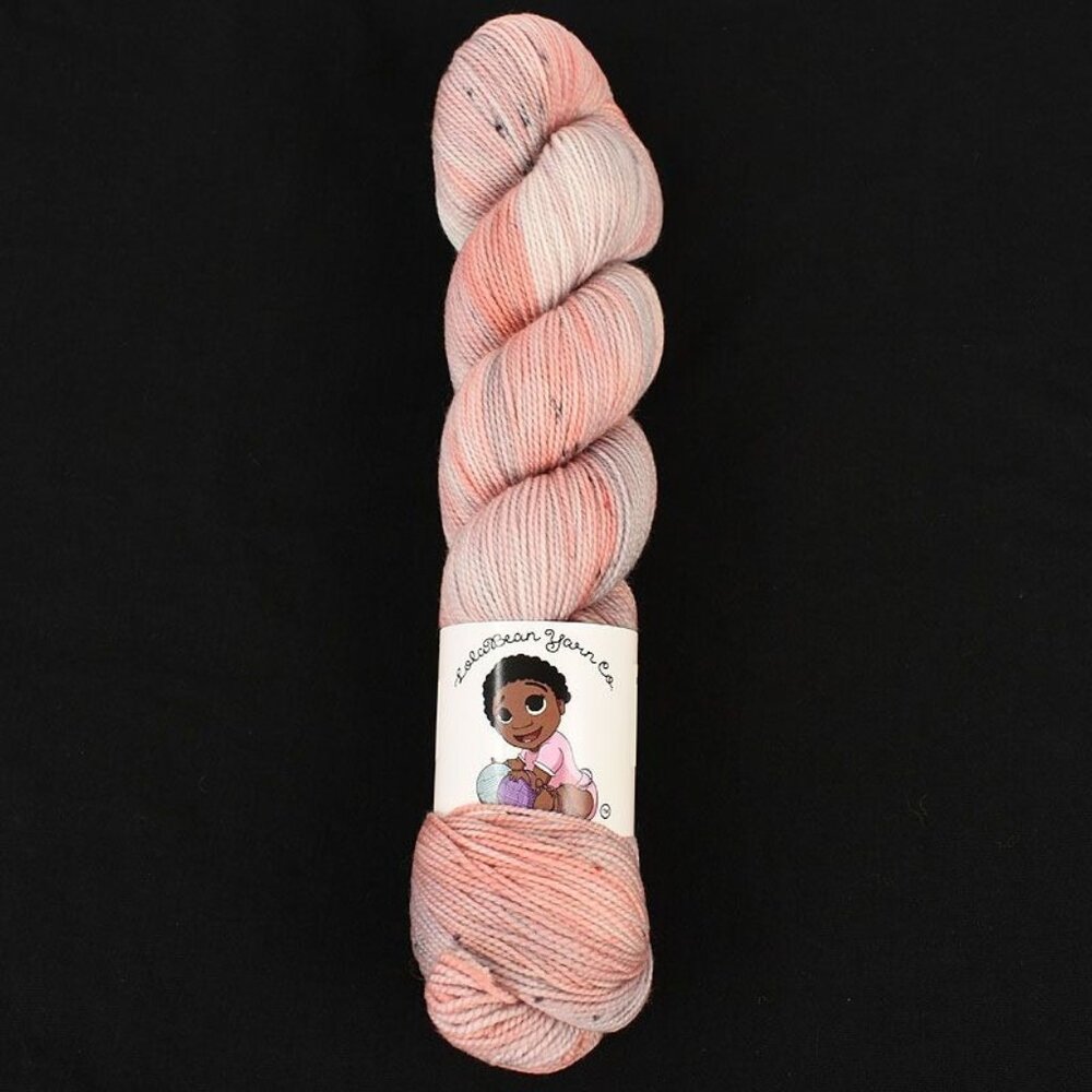 Lolobean Yarn Co Fingering Weight SW Merino/Nylon Yarn 400 Yards Fish Scales